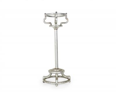 Art Moderne Aluminum Ice Bucket Stand