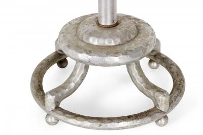 Art Moderne Aluminum Ice Bucket Stand