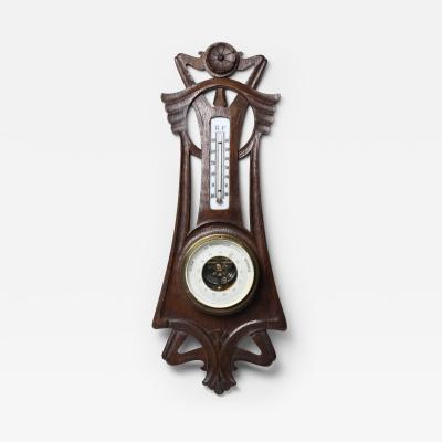 Art Nouveau Barometer by Hermann Richter Co 1900 Germany