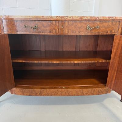 Art Nouveau Burlwood Sideboard France Circa 1915 