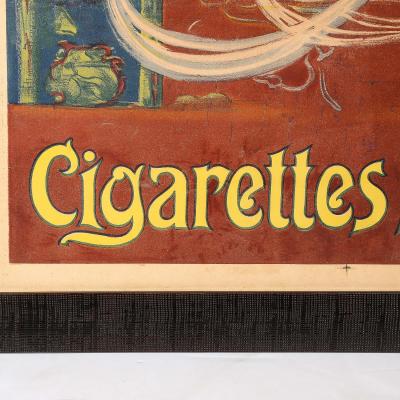 Art Nouveau Cigarettes Saphir Advertisement Poster
