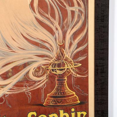Art Nouveau Cigarettes Saphir Advertisement Poster