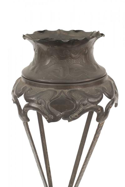 Art Nouveau Copper Fernery