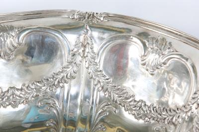 Art Nouveau French Tetard Sterling Wash Basin Jug