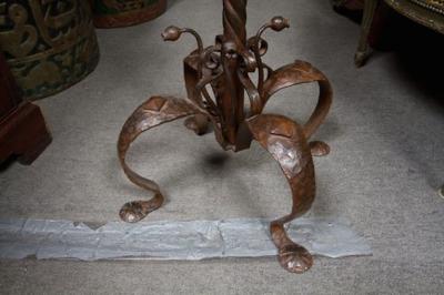 Art Nouveau Gothic Style Standing Lamp