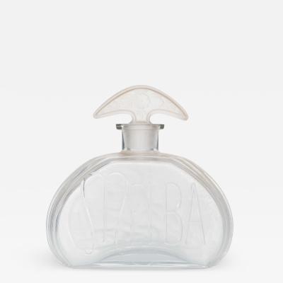 Art Nouveau Melba Glass Perfume Bottle