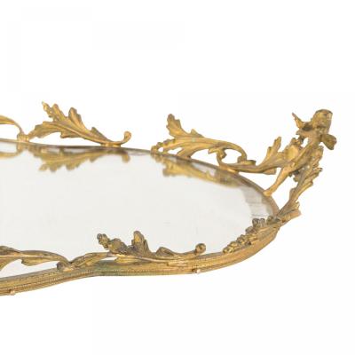 Art Nouveau Mirrored Serving Tray