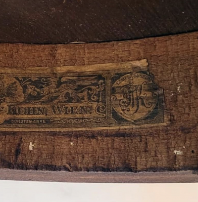 Art Nouveau Pedestal Table By Jacob And Josef Kohn