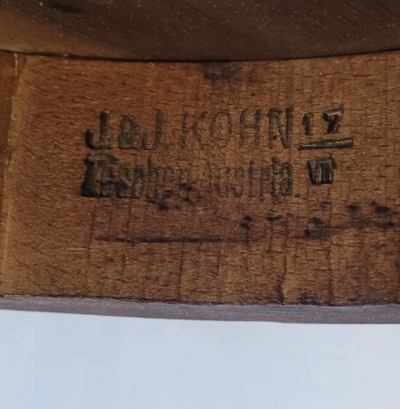 Art Nouveau Pedestal Table By Jacob And Josef Kohn