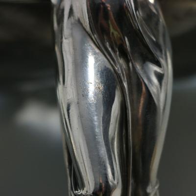 Art Nouveau WMF Fairy With Dove Lily Visiting Card Tray