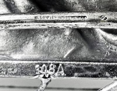 Art Nouveau WMF Maiden Table Mirror circa 1906 Germany