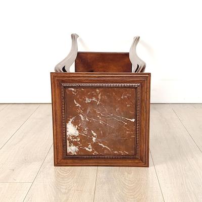 Art Nouveau Walnut Plant Stand circa 1900