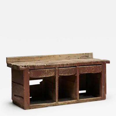 Art Populaire Workbench or Counter France 19th Century