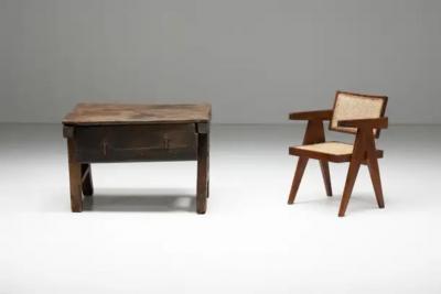 Art Populaire Writing Table France 19th Century