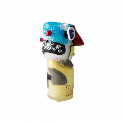 Art glass head sculpture