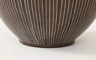 Arthur Andersson Large Arthur Andersson Floor Vase Wall kra Sweden c 1950s signed