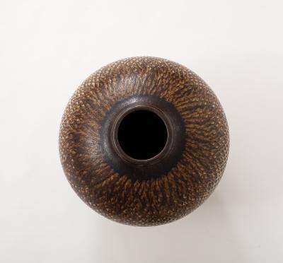 Arthur Andersson Large Arthur Andersson Stoneware Floor Vase by Wall kra Sweden 1950 signed