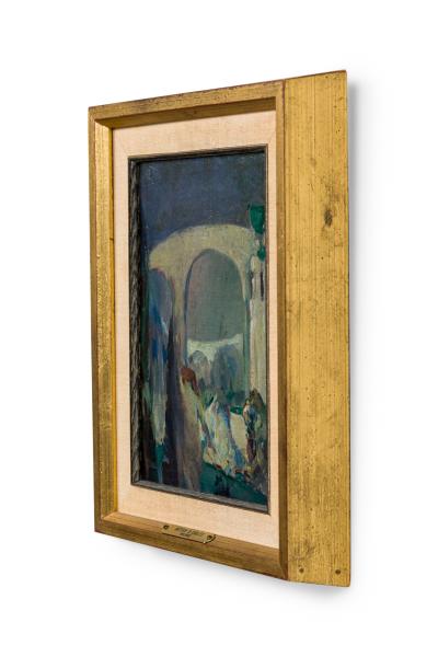 Arthur B Carles Arthur B Carles oil on board of study for Through the Arch Procession 