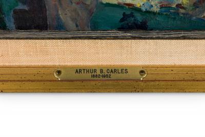 Arthur B Carles Arthur B Carles oil on board of study for Through the Arch Procession 