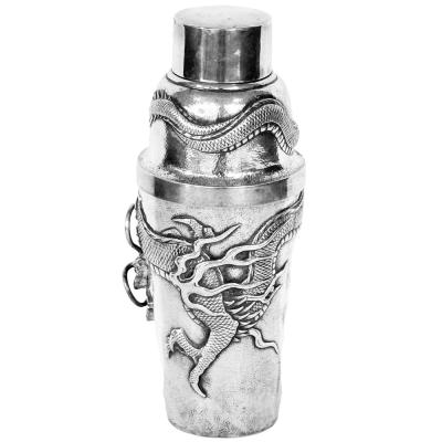Arthur Bond Sterling Dragon Cocktail Shaker by Arthur Bond Yokohama