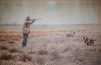 Arthur Burdett Frost ARTHUR BURDETT FROST AMERICAN 1851 1928 ENGLISH SNIPE SHOOTING