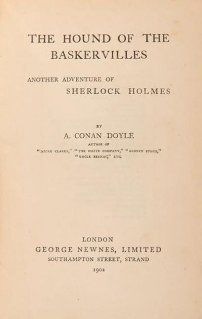 Arthur Conan Doyle The Hound of the Baskervilles by Arthur CONAN DOYLE