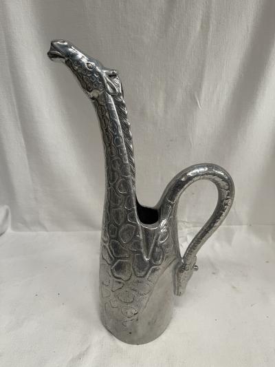 Arthur Court 1970s pewter Girafe decanter by Arthur Court