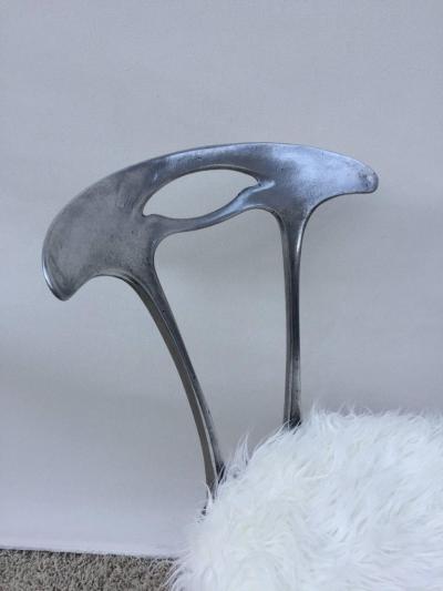 Arthur Court Arthur Court Aluminum Free Form Petite Modernist Chair