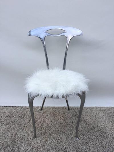 Arthur Court Arthur Court Aluminum Free Form Petite Modernist Chair