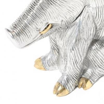 Arthur Court Mid Century Aluminum Brass Sculptural Boar Wine Cooler Signed Arthur Court