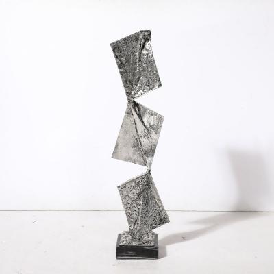 Arthur Court Mid Century Modernist Cast Welded Aluminum Abstract Sculpture by Arthur Court