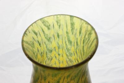 Arthur Douglas Nash Gold Chintz Art Glass Vase by Arthur Douglas Nash United States 1928