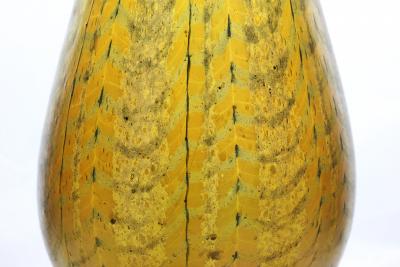Arthur Douglas Nash Gold Chintz Art Glass Vase by Arthur Douglas Nash United States 1928