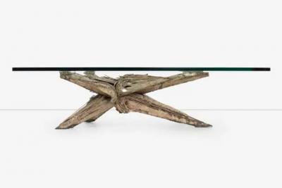 Arthur Elrod Arthur Elrod Large Cocktail Table for the Ittleson Residence in Palm Spring