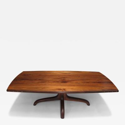 Arthur Espenet Carpenter 1967 Arthur Espenet Carpenter Black Walnut Dining Table