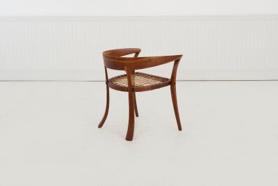 Arthur Espenet Carpenter Arthur Carpenter Espenet Curved Back Arm Chair 1980c 