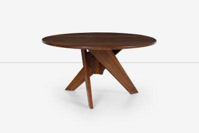 Arthur Espenet Carpenter Arthur Carpenter Espent Walnut Dining Table