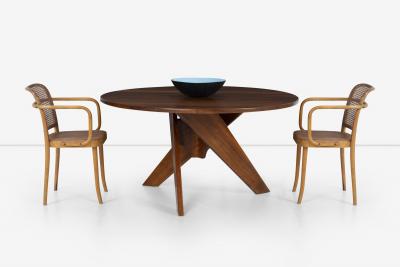 Arthur Espenet Carpenter Arthur Carpenter Espent Walnut Dining Table