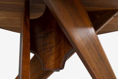 Arthur Espenet Carpenter Arthur Carpenter Espent Walnut Dining Table