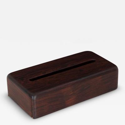 Arthur Espenet Carpenter Arthur Espenet Carpenter Rosewood Tissue Box 1965c 