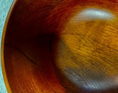 Arthur Espenet Carpenter Arthur Espenet Carpenter Teak Bowl with Utensils 1957