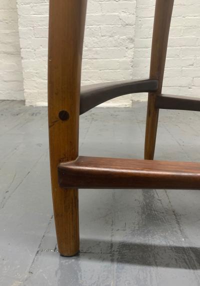 Arthur Espenet Carpenter Signed Arthur Espenet Carpenter Rawhide Stool