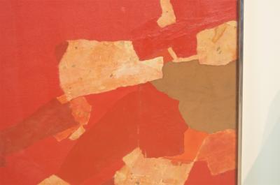 Arthur Gorham Branksome Towers Hotel lll Mixed Media Collage on Canvas