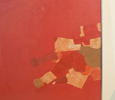 Arthur Gorham Branksome Towers Hotel lll Mixed Media Collage on Canvas