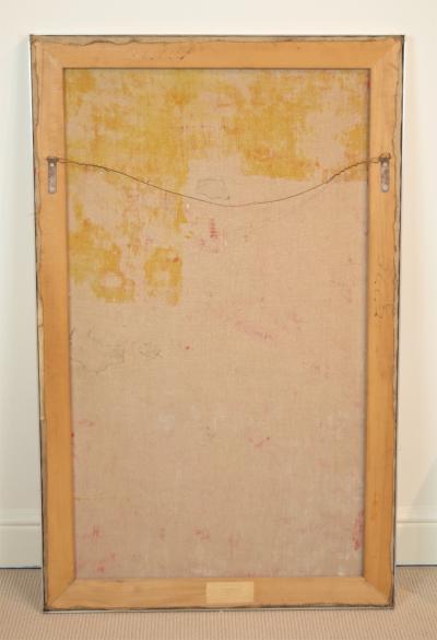 Arthur Gorham Branksome Towers Hotel lll Mixed Media Collage on Canvas