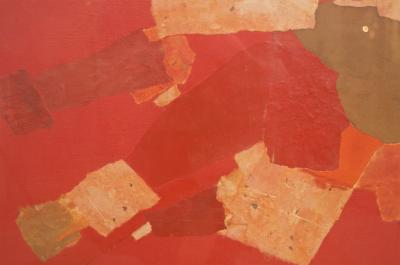 Arthur Gorham Branksome Towers Hotel lll Mixed Media Collage on Canvas