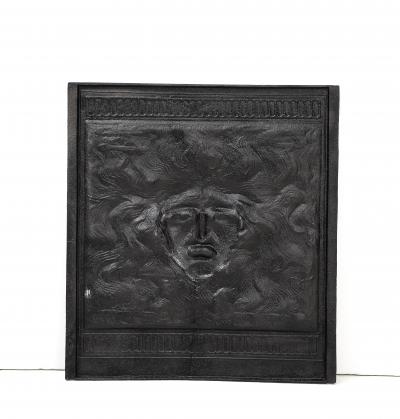 Arthur Osborne Cast iron fireback by Arthur Osborne