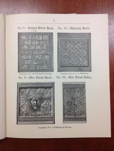 Arthur Osborne Cast iron fireback by Arthur Osborne