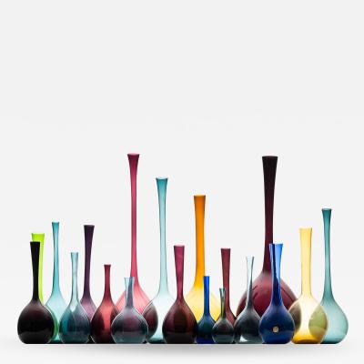 Arthur Percy Vases Produced by Gullaskruf