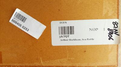 Arthur Rackham Sea Battle Stories from the Edda 